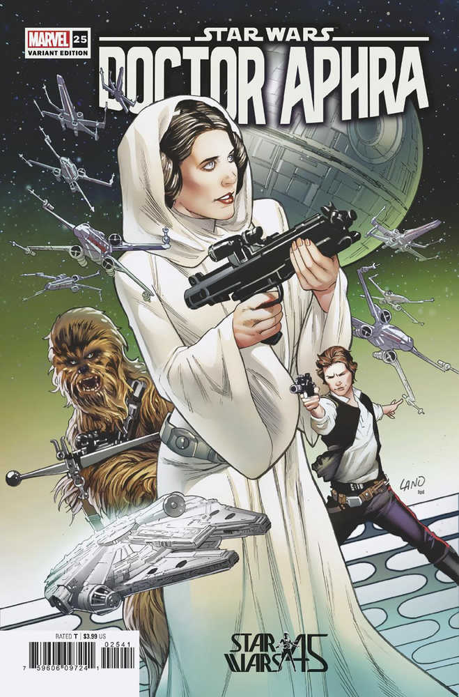 Star Wars Doctor Aphra #25 Land New Hope 45th Anniversary Variant