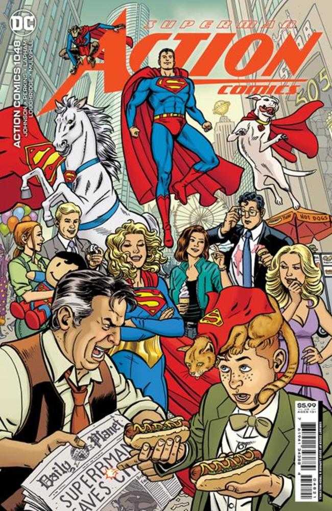 Action Comics #1048 Cover B David Lapham Card Stock Variant (Kal-El Returns)