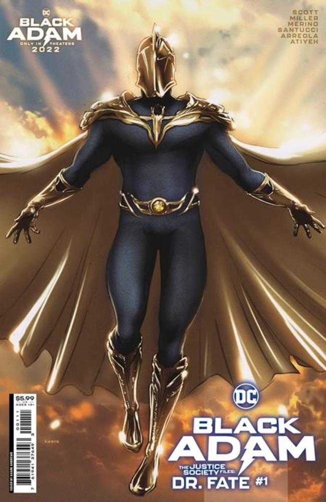 Black Adam The Justice Society Files Doctor Fate #1 (One Shot) Cover A Kaare Andrews