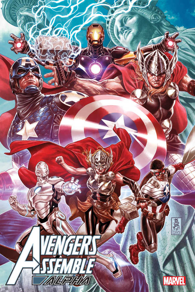 Avengers Assemble Alpha #1 50 Copy Variant Edition Brooks Hidden Gem
