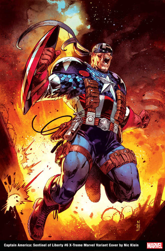 Captain America Sentinel Of Liberty #6 Klein X-Treme Marvel