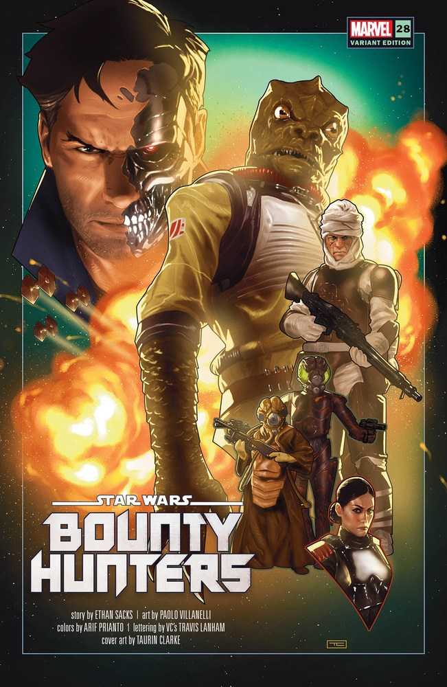 Star Wars Bounty Hunters #28 Clarke Revelations Variant