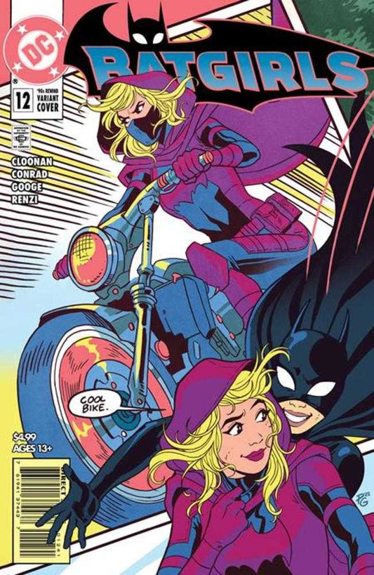 Batgirls 12 Cover C Paulina Ganucheau 90s Cover Month Card Stock Variant