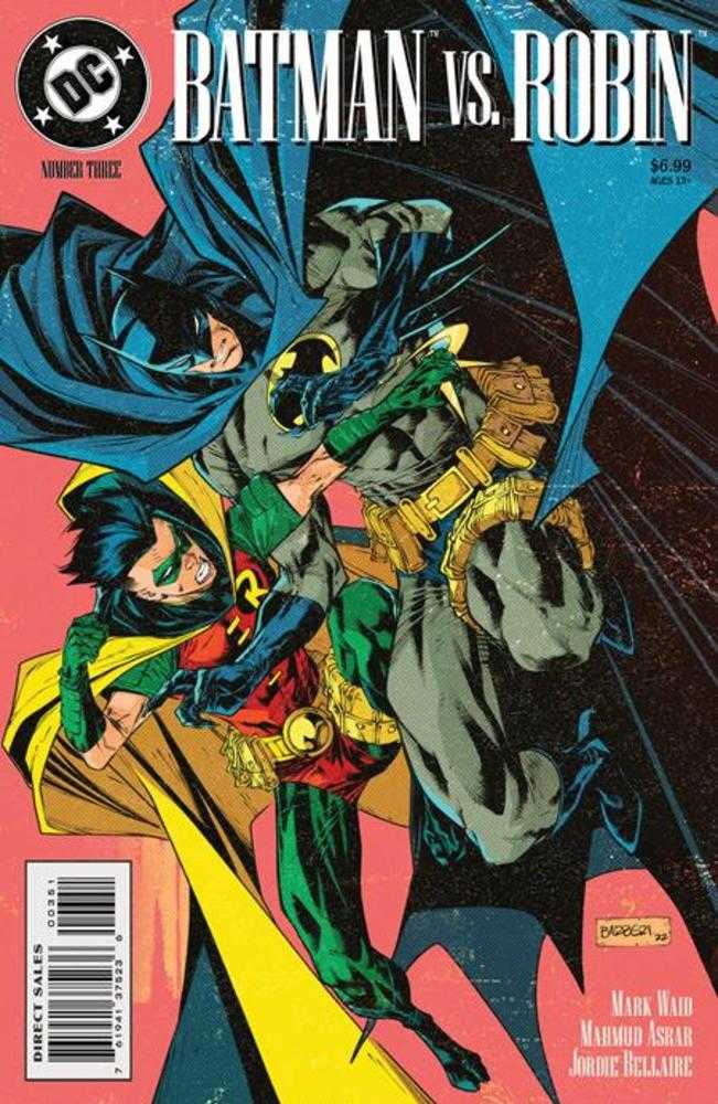 Batman vs Robin #3 (Of 5) Cover D Carlo Barberi 90s Cover Month Card Stock Variant