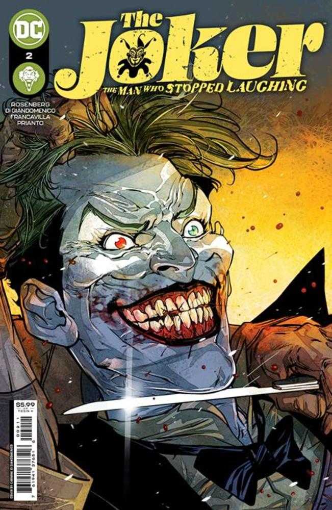 Joker The Man Who Stopped Laughing #2 Cover A Carmine Di Giandomenico