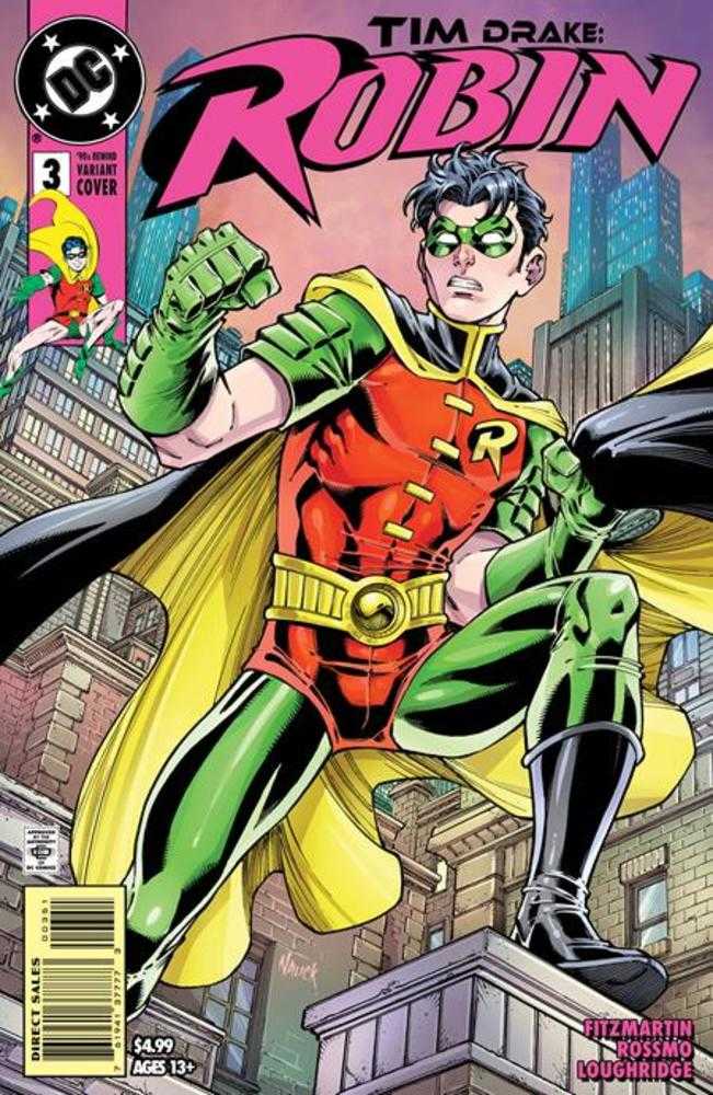 Tim Drake Robin #3 Cover C Todd Nauck 90s Cover Month Card Stock Variant