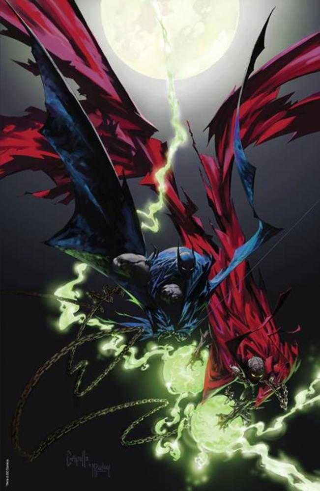 Batman Spawn #1 (One Shot) Cover J Greg Capullo & Todd McFarlane Glow In The Dark Variant