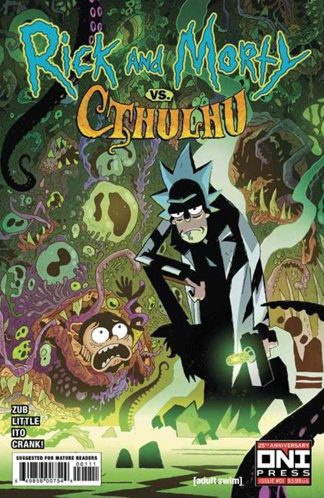 Rick And Morty vs Cthulhu #1 (Of 4) Cover A Troy Little (Mature)