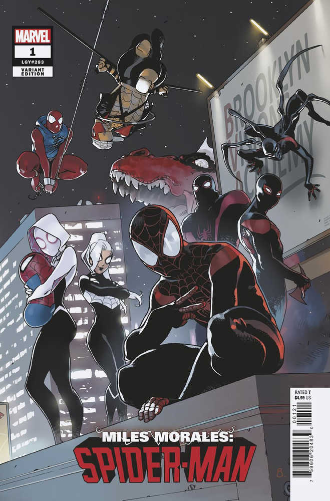 Miles Morales Spider-Man #1 Bengal Connecting Variant