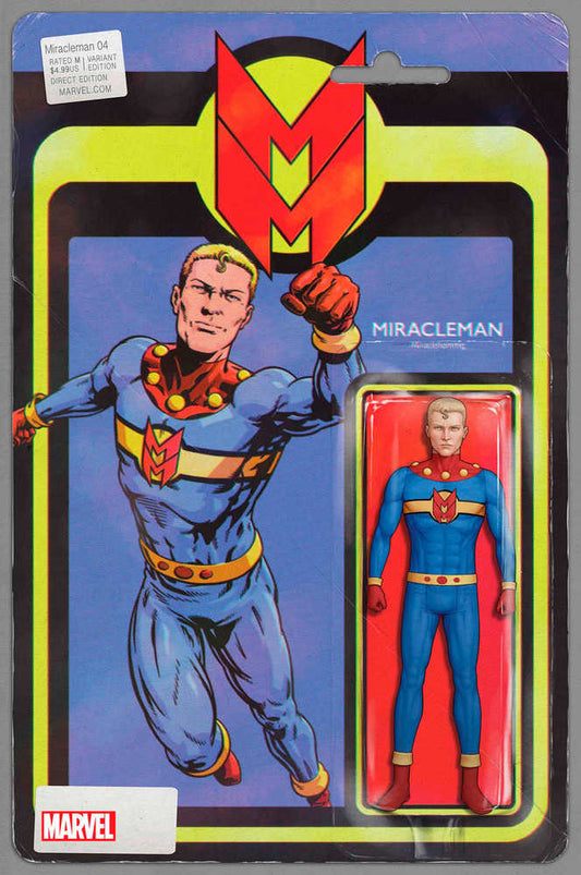 Miracleman Silver Age #4 Christopher Action Figure Variant