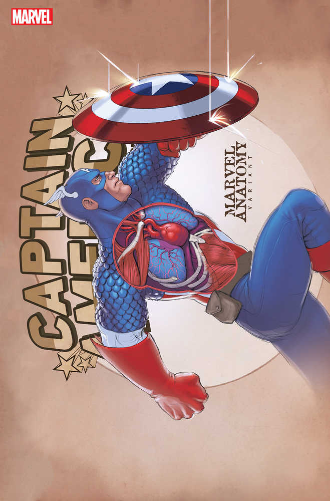Captain America Sentinel Of Liberty #9 Marvel Anatomy Variant