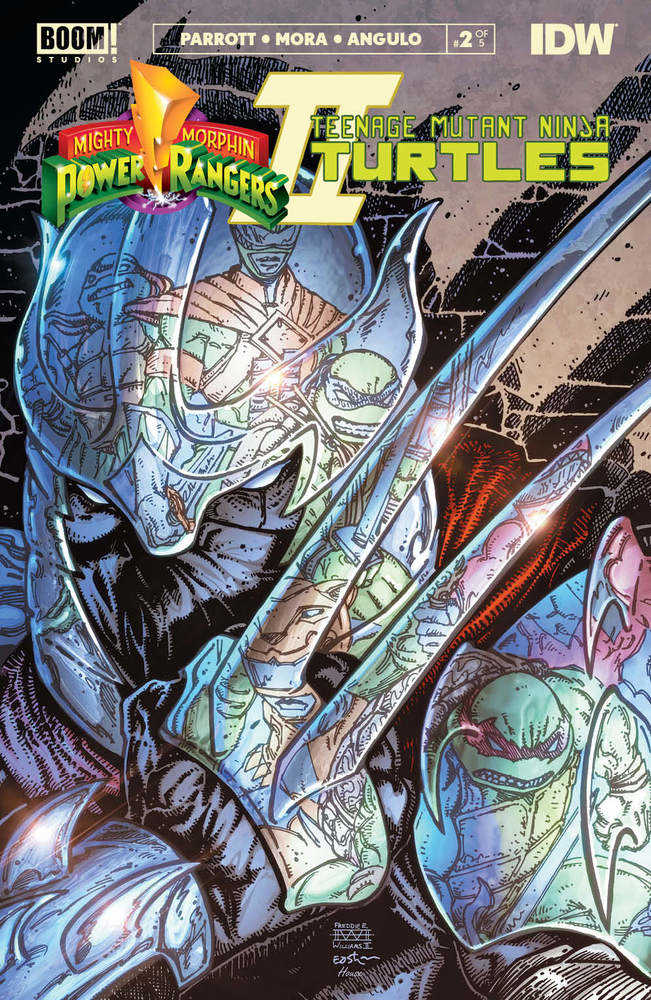 Mmpr Teenage Mutant Ninja Turtles II #2 (Of 5) Cover B Eastman & Williams II
