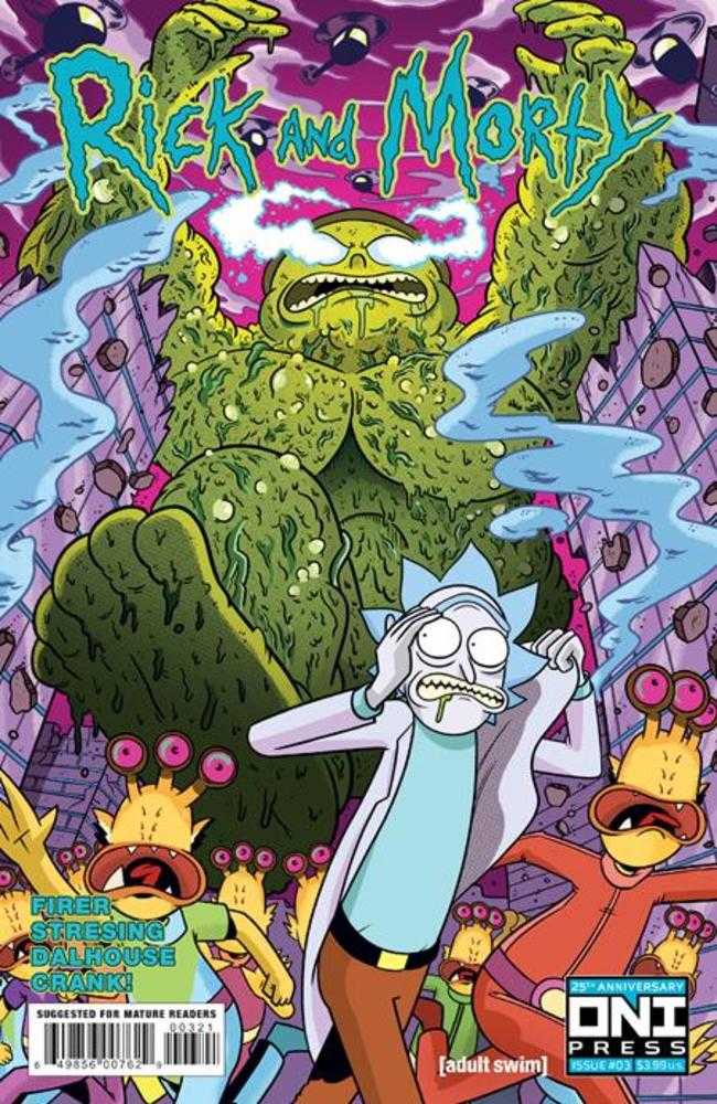 Rick And Morty #3 Cover B Marc Ellerby Variant (Mature)