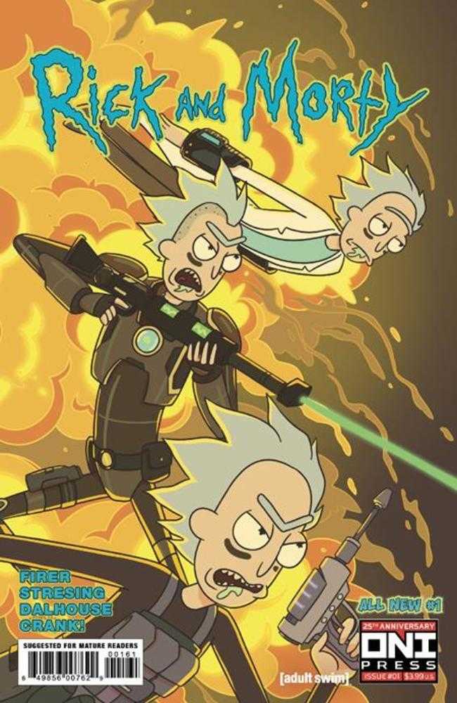 Rick And Morty #1 Cover F Angela Trizzino Variant (Mature)
