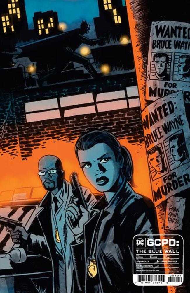 Gcpd The Blue Wall #4 (Of 6) Cover B Francesco Francavilla Card Stock Variant