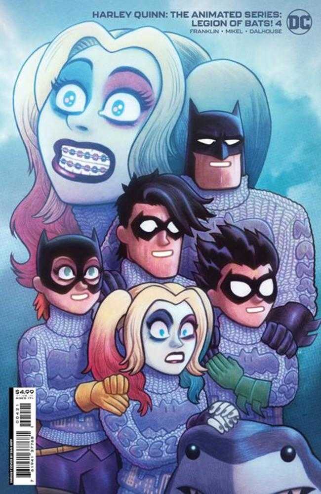 Harley Quinn The Animated Series Legion Of Bats #4 (Of 6) Cover B Dan Hipp Card Stock Variant (Mature)