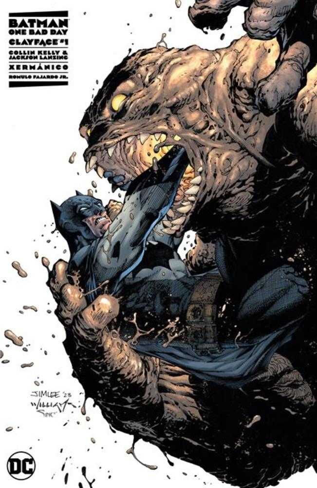 Batman One Bad Day Clayface #1 (One Shot) Cover B Jim Lee Scott Williams & Alex Sinclair Variant