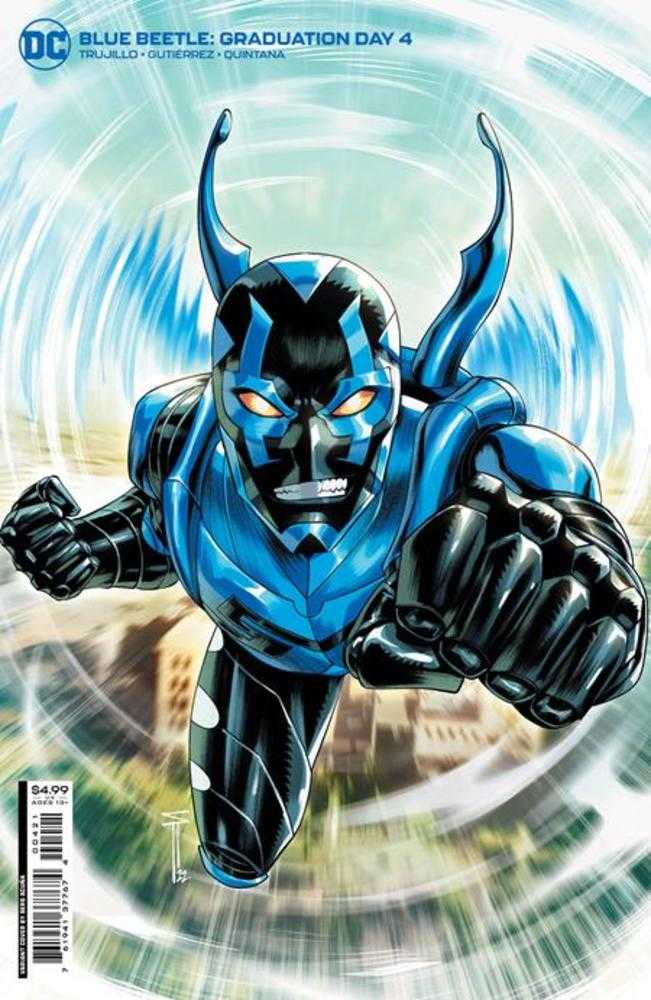Blue Beetle Graduation Day #4 (Of 6) Cover B Serg Acuna Card Stock Variant