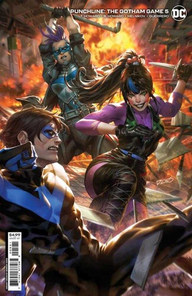 Punchline The Gotham Game #5 (Of 6) Cover B Derrick Chew Card Stock Variant