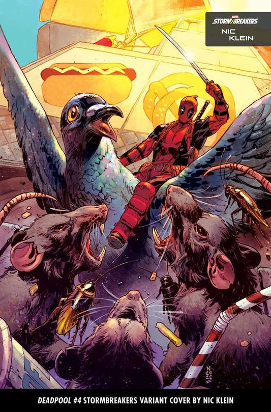 Deadpool #4 Klein Stormbreakers Variant