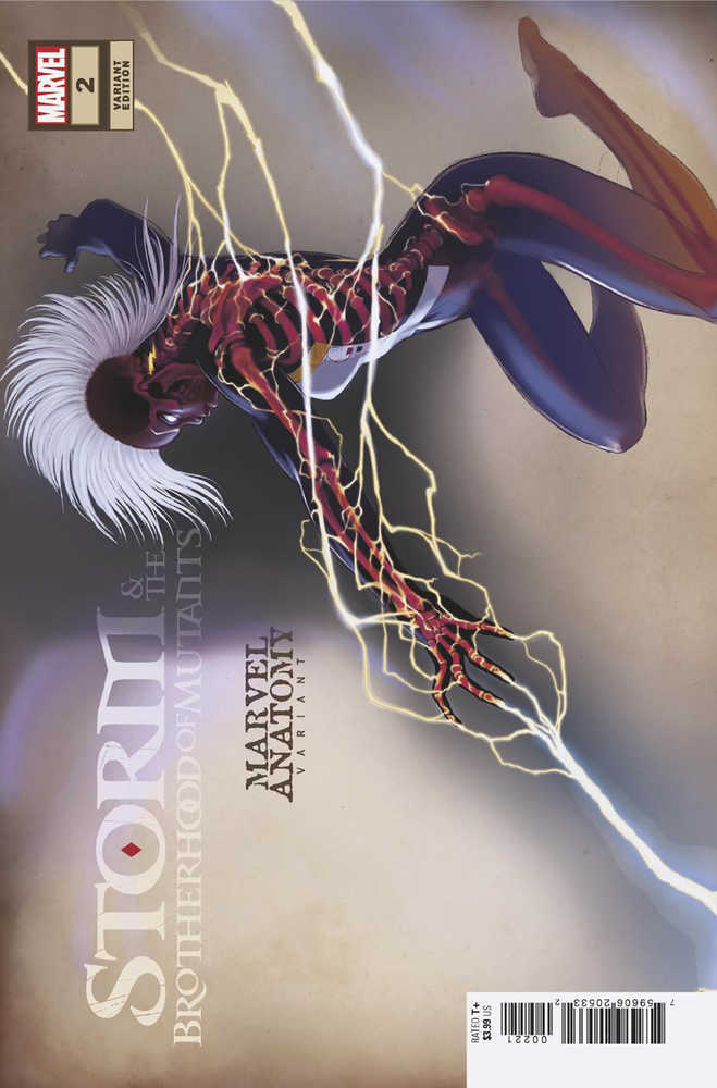 Storm and the Brotherhood of Mutants #2 Lobe Marvel Anatomy Variant