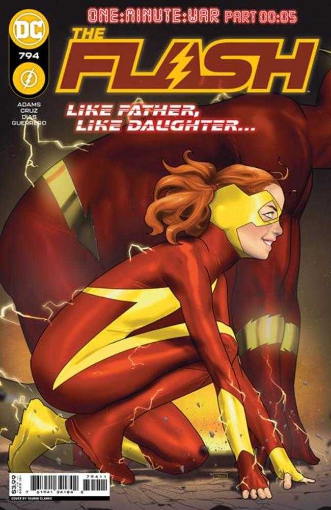 Flash 794 Cover A Taurin Clarke (One-Minute War)