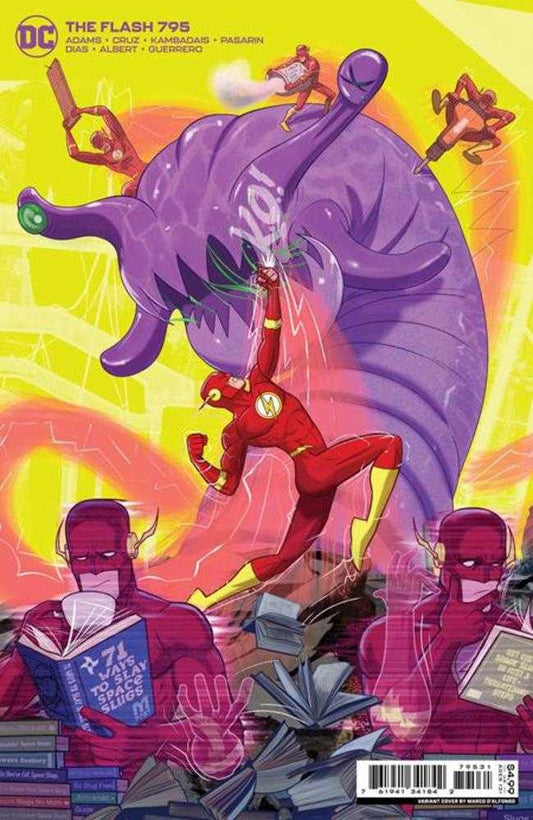 Flash 795 Cover C Marco Dalfonso Card Stock Variant (One-Minute War)