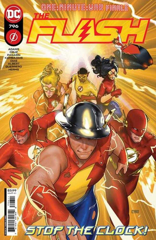 Flash 796 Cover A Taurin Clarke (One-Minute War)