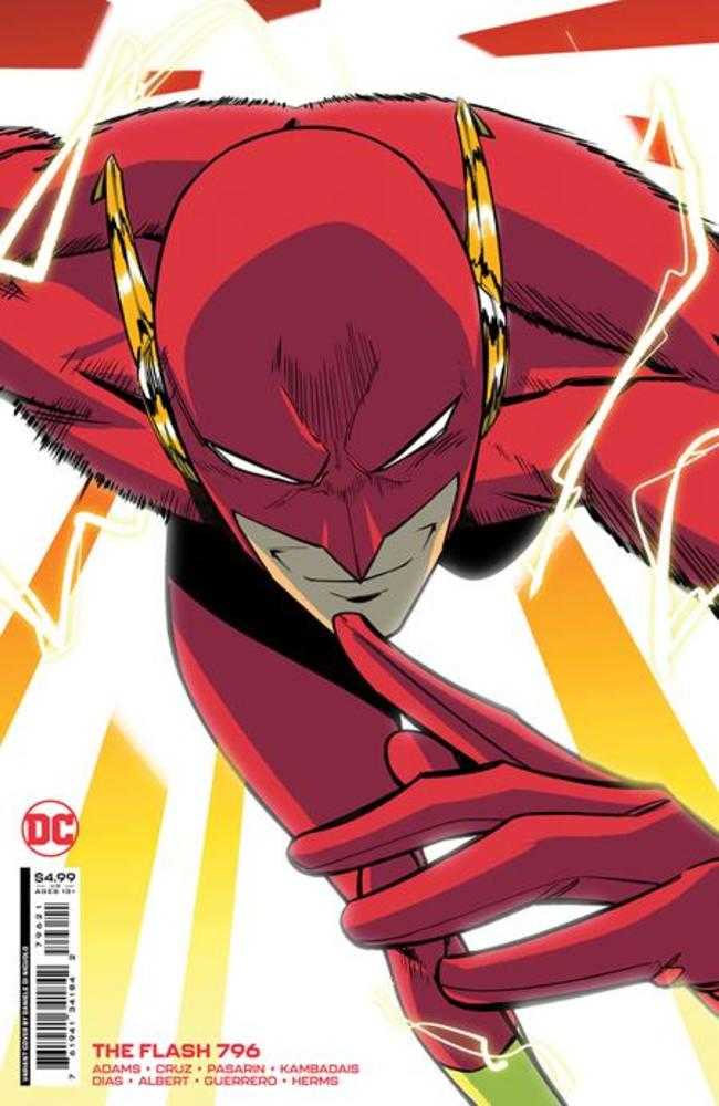 Flash 796 Cover B Daniele Di Nicuolo Card Stock Variant (One-Minute War)