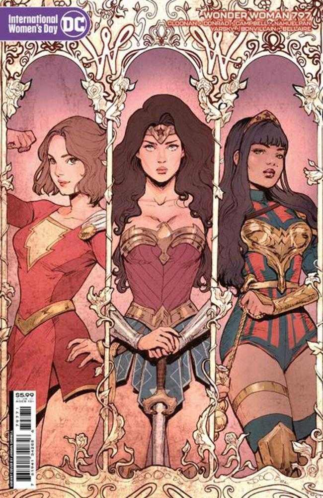 Wonder Woman #797 Cover G Jasmin Darnell International Womens Day Card Stock Variant (Revenge Of The Gods)