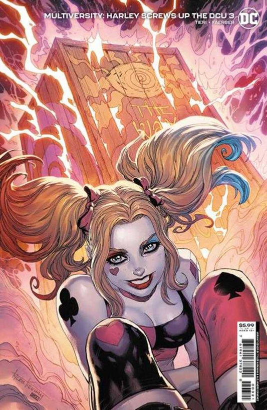 Multiversity Harley Screws Up The Dcu #3 (Of 6) Cover B Tyler Kirkham Card Stock Variant