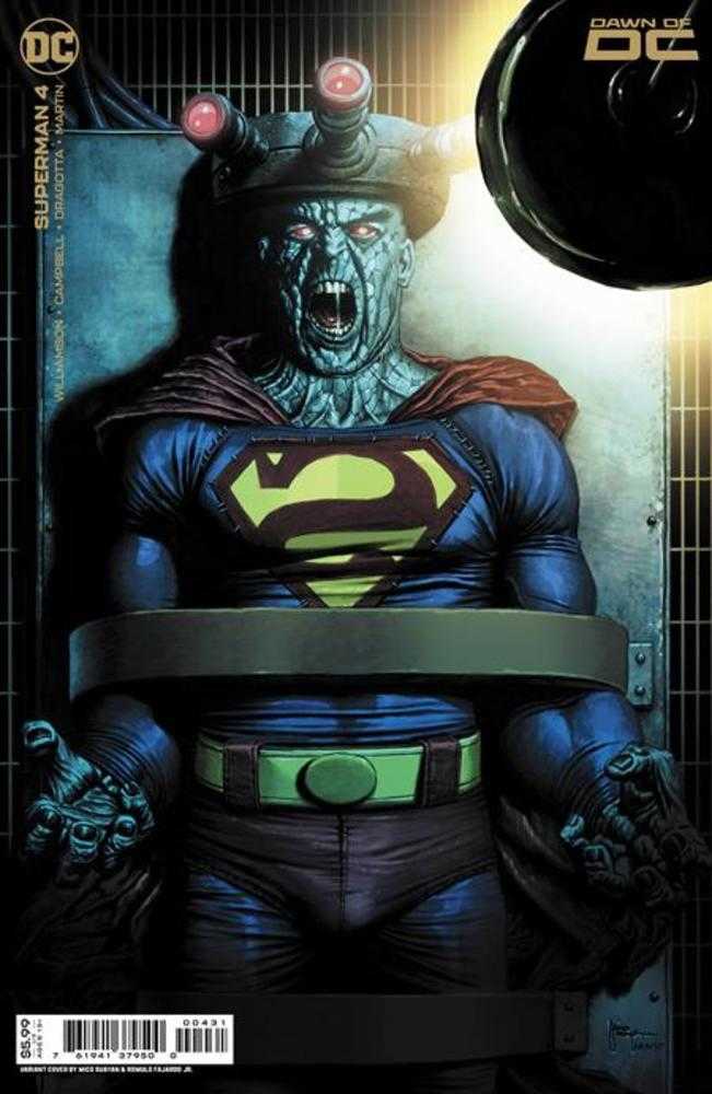 Superman #4 Cover C Mico Suayan Card Stock Variant