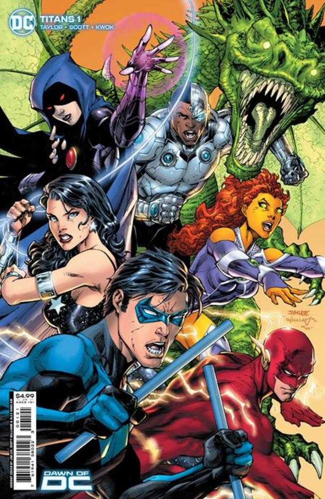 Titans #1 Cover B Jim Lee Card Stock Variant