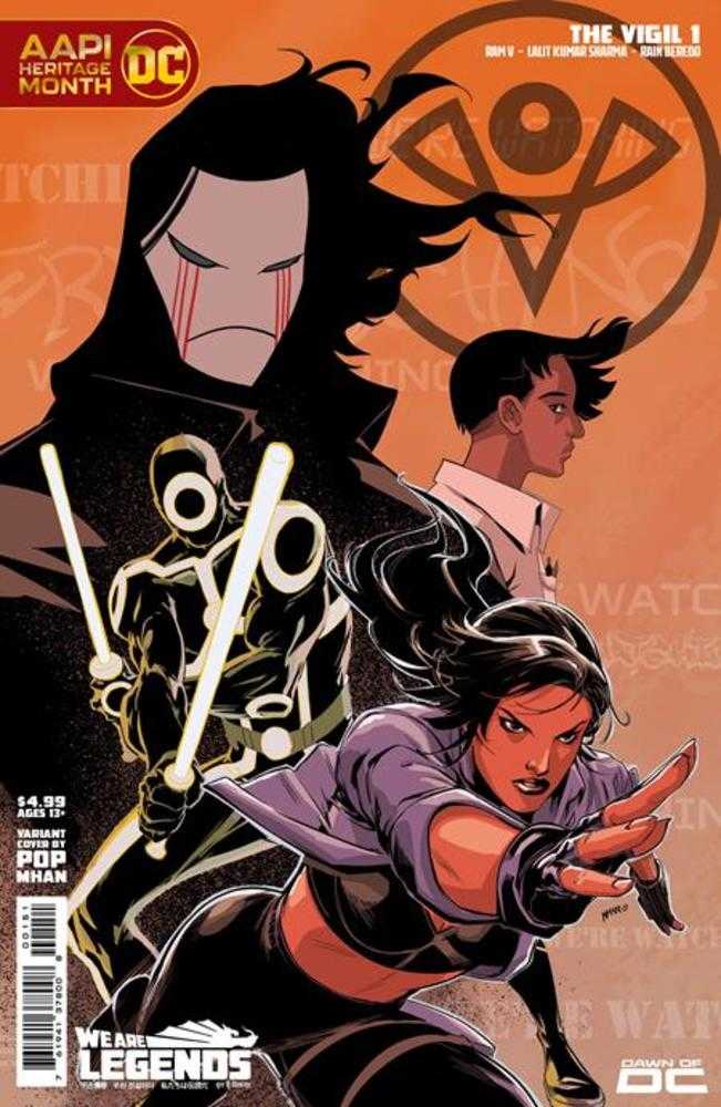Vigil #1 (Of 6) Cover C Pop Mhan Aapi Heritage Month Card Stock Variant