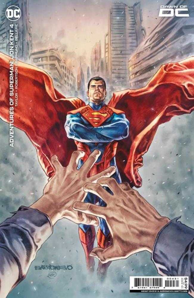 Adventures Of Superman Jon Kent #4 (Of 6) Cover C Al Barrionuevo Card Stock Variant