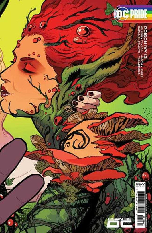 Poison Ivy 13 Cover D Claire Roe DC Pride Connecting Poison Ivy Card Stock Variant (1 Of 2)
