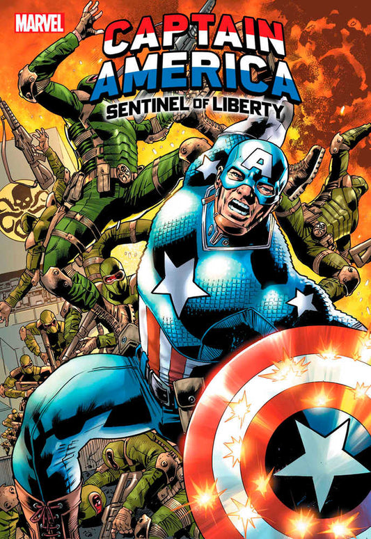 Captain America Sentinel Of Liberty 13 Bryan Hitch Ultimate Last Look Variant