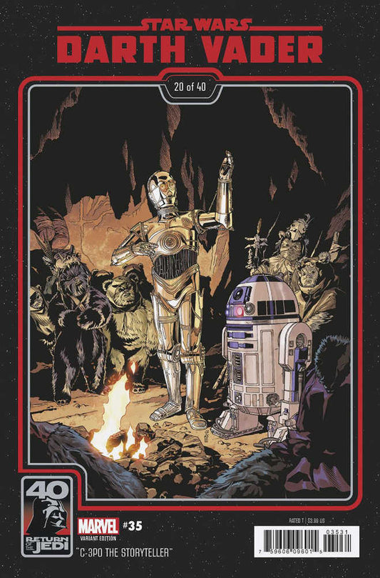 Star Wars: Darth Vader #35 Chris Sprouse Return Of The Jedi 40th Anniversary Variant