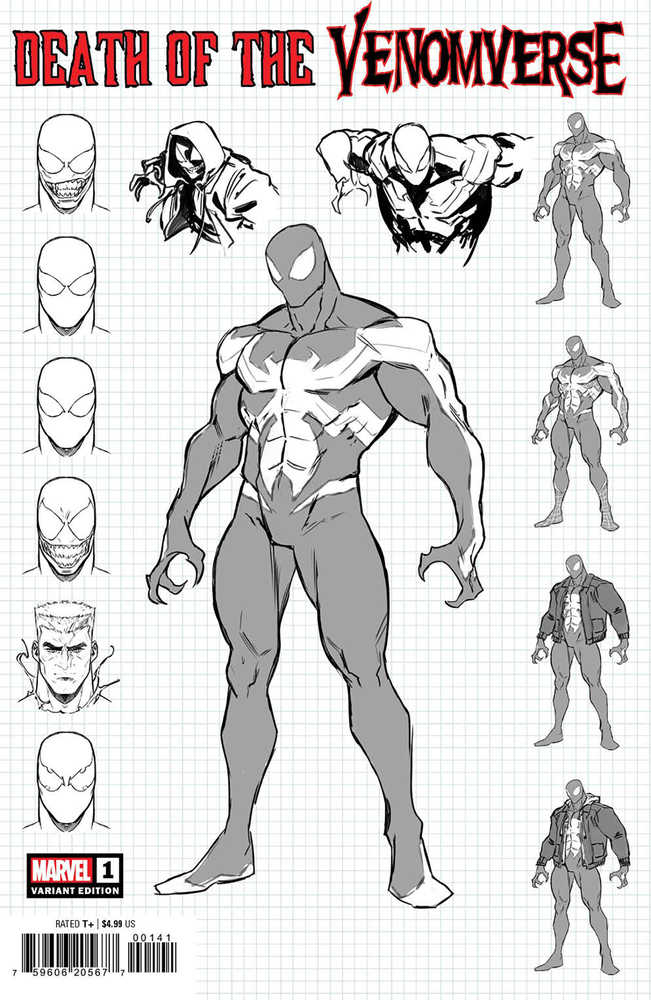 Death Of Venomverse #1 (Of 5) Iban Coello Design Variant