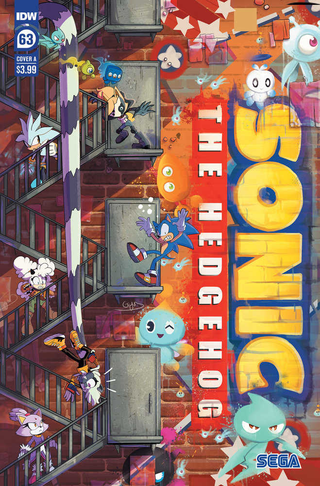 Sonic The Hedgehog #63 Cover A (Dutreix)