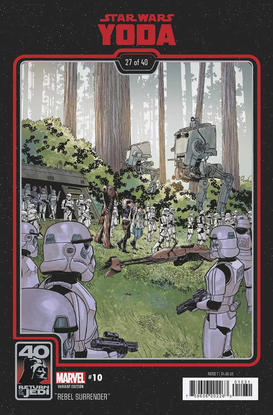 Star Wars Yoda 10 Chris Sprouse Return Jedi 40th Anniv Variant