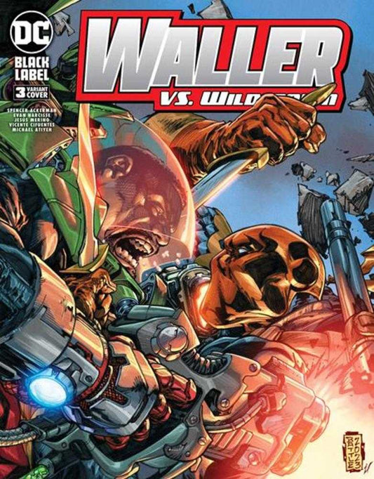 Waller vs Wildstorm #3 (Of 4) Cover B Eric Battle Variant (Mature)