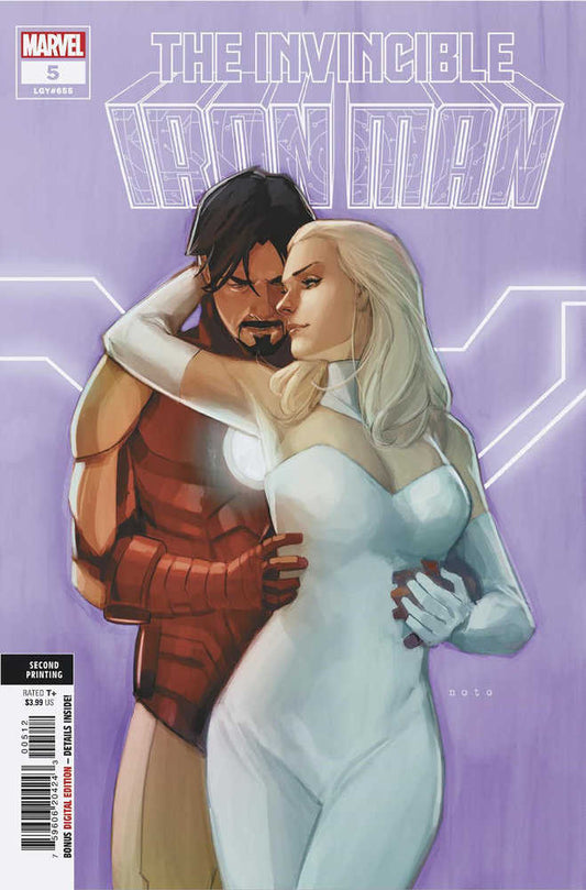 Invincible Iron Man #5 Phil Noto 2nd Print Variant