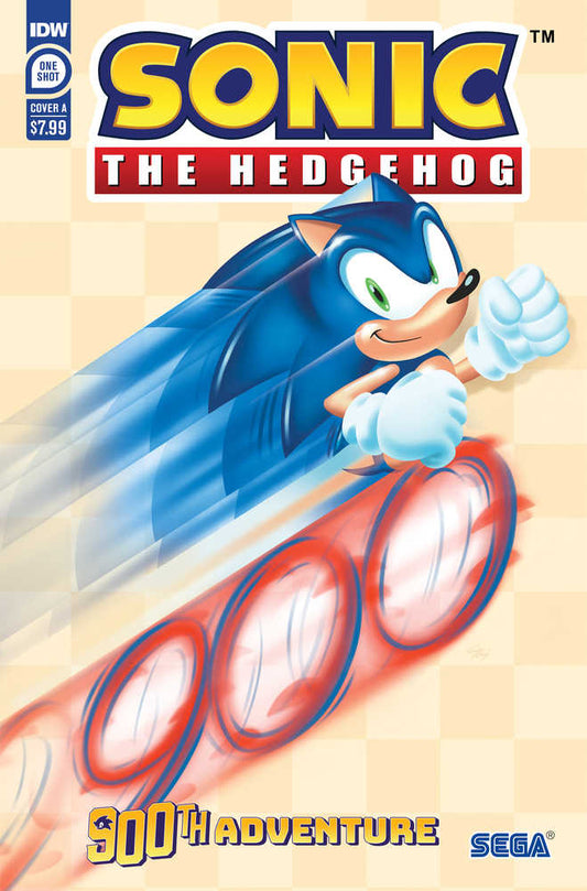 Sonic The Hedgehogs 900th Adventure Cover A Yardley