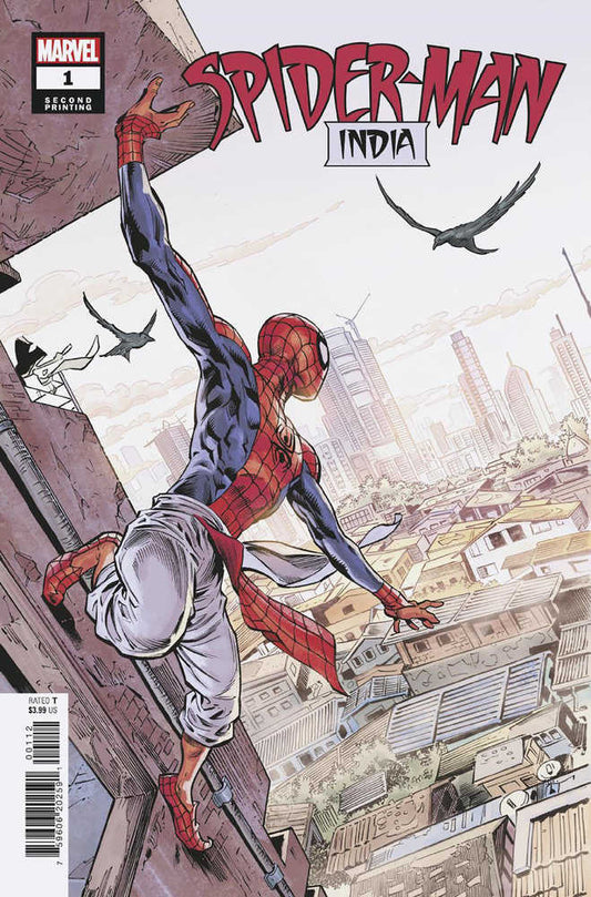 Spider-Man India #1 Abhishek Malsuni 2nd Print Variant