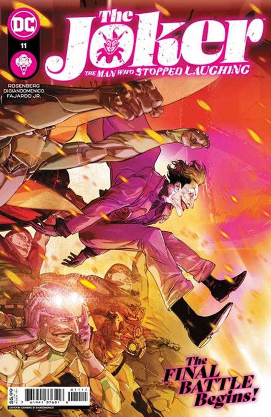 Joker The Man Who Stopped Laughing 11 Cover A Carmine Di Giandomenico