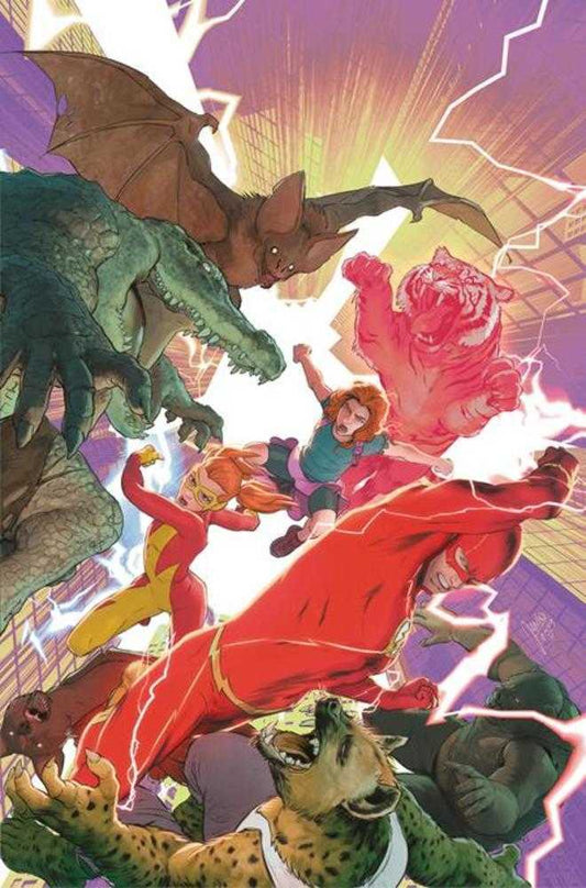 Titans Beast World Tour Central City #1 (One Shot) Cover A Mikel Janin