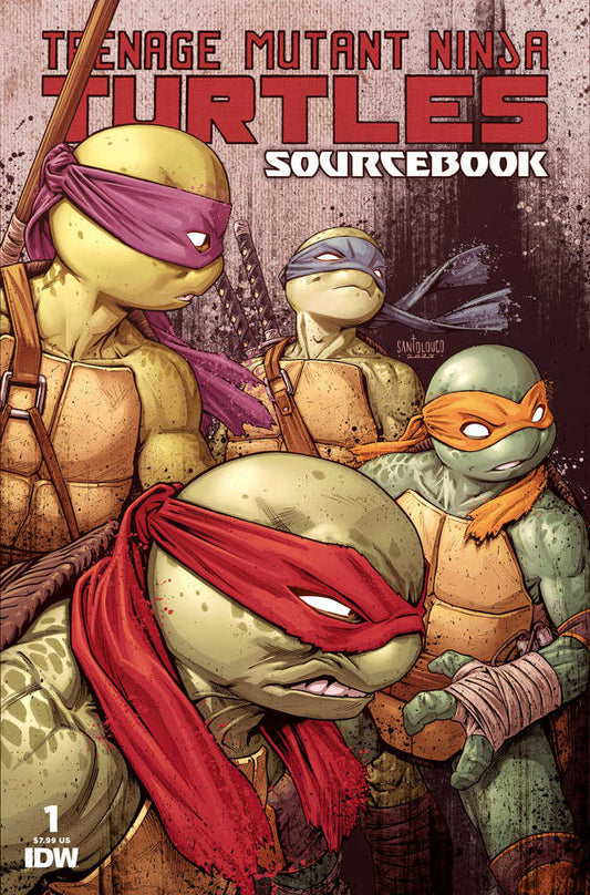 Teenage Mutant Ninja Turtles: Sourcebook #1 Cover A (Santolouco)