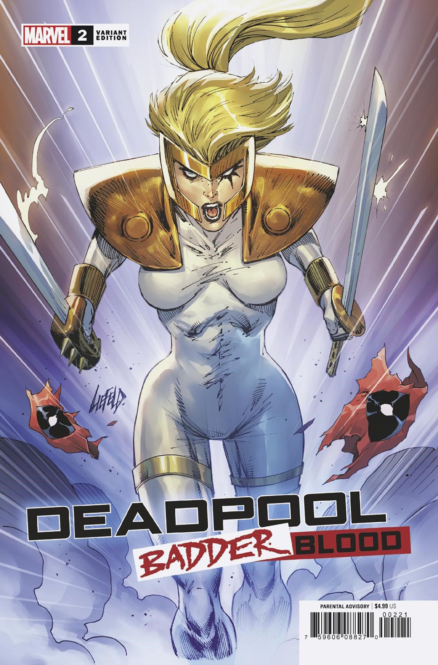 Deadpool: Badder Blood 2 Rob Liefeld Variant