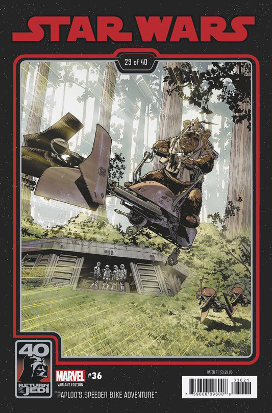 Star Wars 36 Chris Sprouse Return Of The Jedi 40th Anniversary Variant